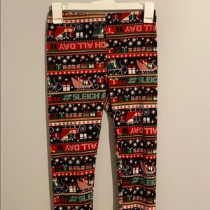 christmas leggings